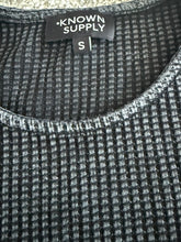 Known Supply Ethel waffle knit dress S NEW