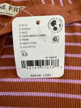 We The Free x Free People women’s Lake striped Henley XS NEW