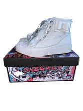 Sweetie Pie girls Raya hi top embellished sneakers 13