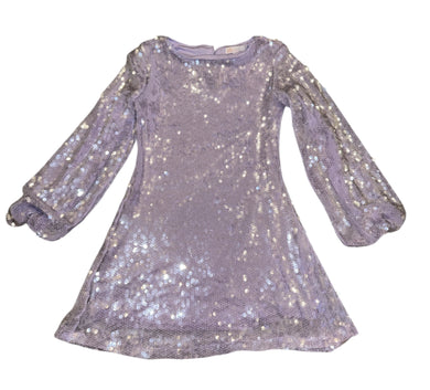 GB girls sequin long sleeve shift dress S(7)