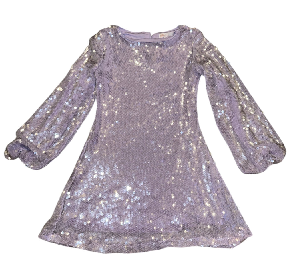 GB girls sequin long sleeve shift dress S(7)