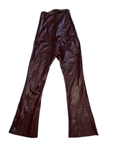 Commando women’s cropped faux leather flare pants XS