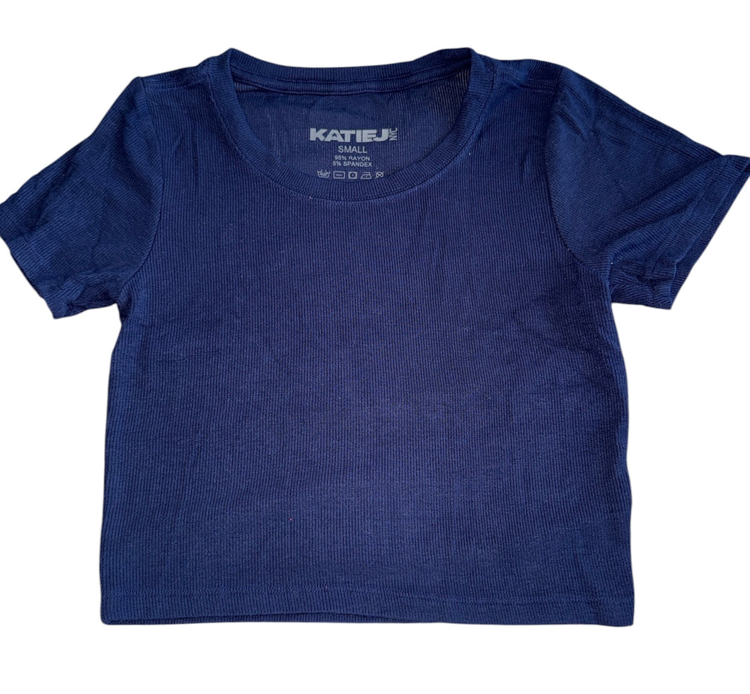 Katie J NYC juniors Livi cropped tee S