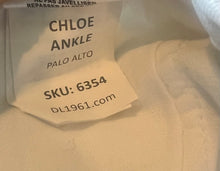 DL1961 Ultimate girls Chloe ankle step hem white jeans 8 NEW