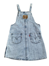 Levi’s girls denim jumper overall dress 7