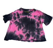 Rowdy Sprout girls tie dye cropped tee 8