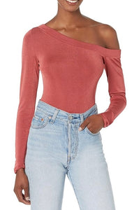 Free People Intimately women’s That’s Hot one shoulder bodysuit XS NEW