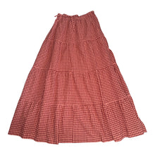 Rhythm women’s checkered Kirra maxi skirt sz 2