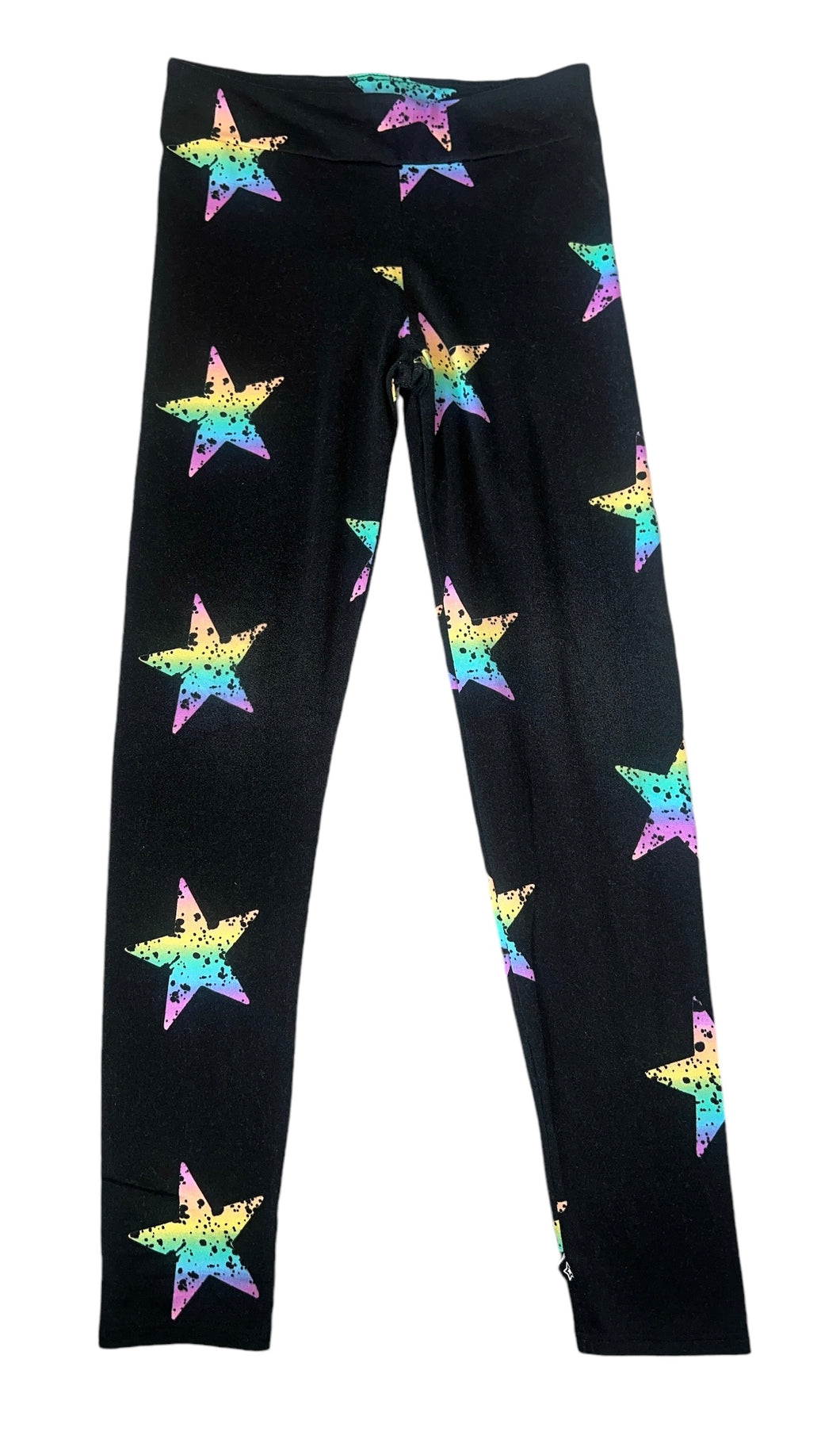 Pixie Lane girls simply soft spotted star graphic leggings 11-12