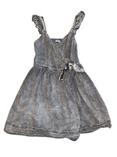 Mayoral girls chambray wrap dress 10