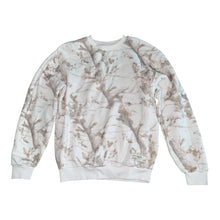 Comfrt women’s white oak camo pullover sweatshirt M