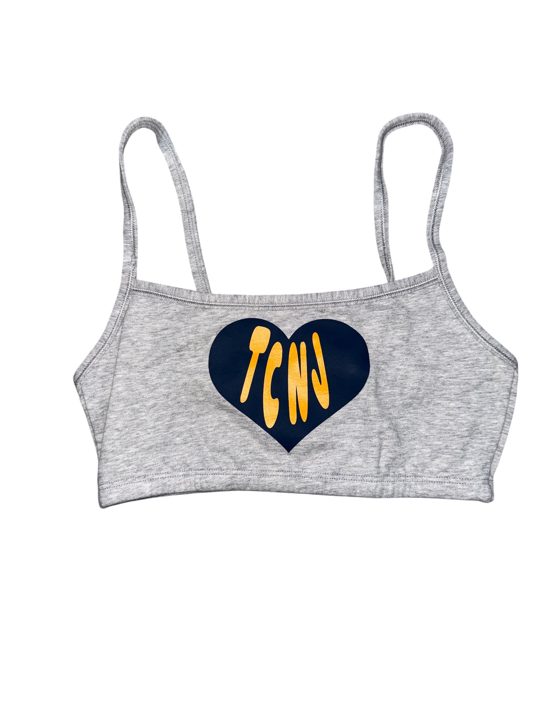 Custom teen TCNJ The College of NJ sports bra 32