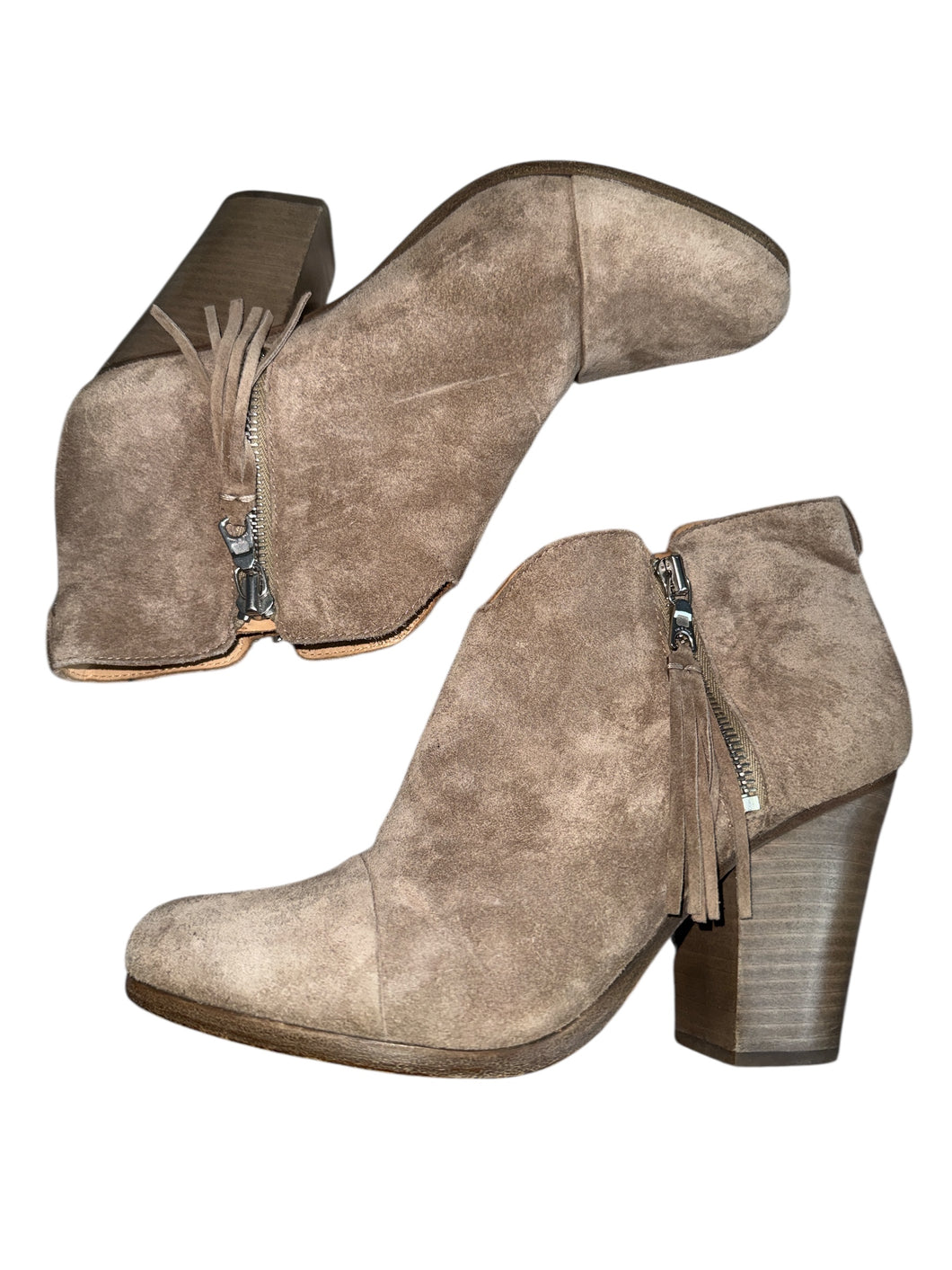 Rag & Bone women’s Margot suede heeled ankle bootie 7.5