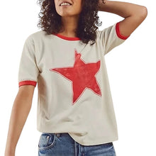 Daydreamer women’s ringer star tee XS (read description)