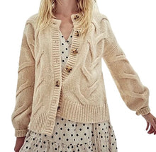 Madewell women’s Ashmont cable sweater cardigan XS