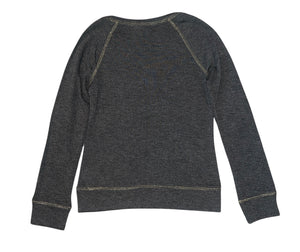 Ten Sixty Sherman Girls Weekend Goals knit raglan top S(7-8)