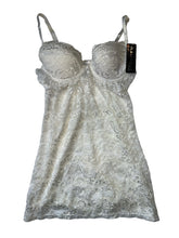 Rampage Intimates women’s underwire lace babydoll lingerie dress S NEW