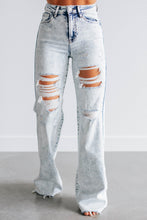 Risen Jeans women’s Avril ripped flare jeans 5/27