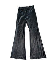 Flowers By Zoe big girls faux leather flare pants S(7-8)