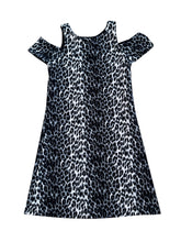 Les Tour Petits girls cold shoulder dress 14