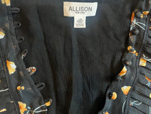 Allison New York women’s floral button dress L