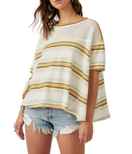 Free People women’s Beach Dreamin crochet tee XS