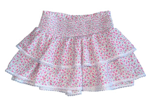 Katie J NYC tween girls Jordie floral skort M(10)
