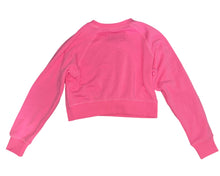 Katie J NYC tween girls Dylan cropped sweatshirt XL(14)