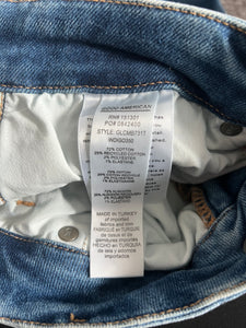 Good American women’s Good Classic hi rise mini bootcut jeans 14/32