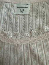 Abercrombie girls lace trim knit top 11-12 NEW
