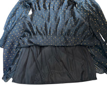 Taylor women’s smocked waist ruffle dress 10