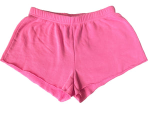 Katie J NYC tween girls Dylan sweat shorts in hot pink XL(14)