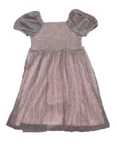 Crewcuts girls smocked shimmer party dress 8 NEW