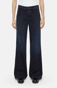 Closed Denim women’s Aria flare patch pocket jeans 31