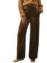 Faherty women’s Genevieve stretch silk velvet pants XS NEW