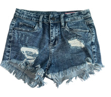 Blank NYC girls Mini Lenox high rise cutoff jean shorts 12