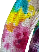 Free People women’s tie dye open sweater cardigan S