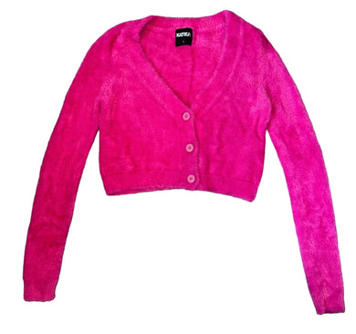 Katie J NYC tween girls cropped Mara cardigan L(12)