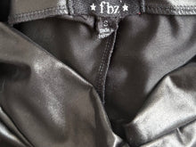 Flowers By Zoe big girls faux leather flare pants S(7-8)