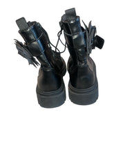 Zara big girls flower combat boots 37(5 Youth)