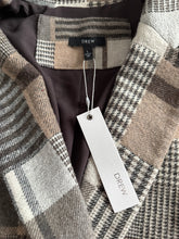 Drew women’s patchwork blazer jacket L NEW