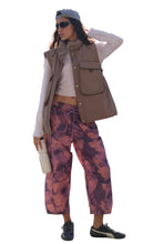 Free People Movement women’s In The Wild printed cropped pant XS NEW