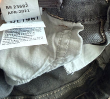 DL1961 boys Brady slim ultimate knit jeans in Gunmetal wash 14