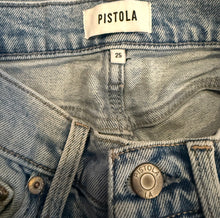 Pistola women’s Lana wide leg cuffed jeans 25