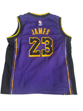 Nike NBA little boys LeBron James Lakers Basketball Jersey M(5-6)