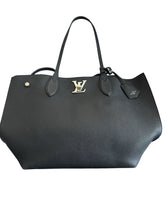 Louis Vuitton pebbled leather calfskin LockMe tote with Dustbag, Box & Authenticity Cert