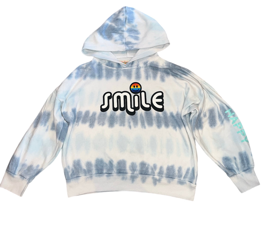 Vintage Havana girls Smile tie dye hoodie sweatshirt M(10-12)