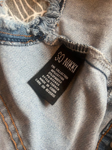 So Nikki girls cropped denim vest M(10)