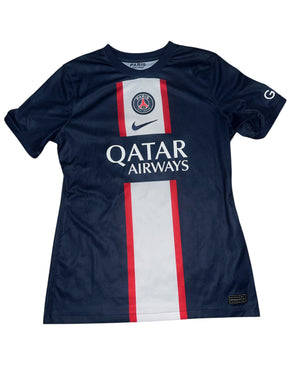 Nike men’s Paris Saint-Germain Qatar Airways Messi jersey M