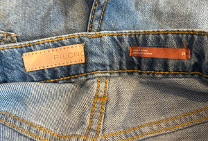 Pilcro x Anthropologie women’s the Breaker tapered barrel jeans 25